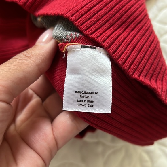 Small sweater argyle design - Picture 3 of 5